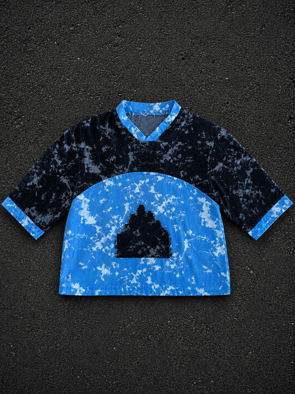 Denim Jersey marble edition