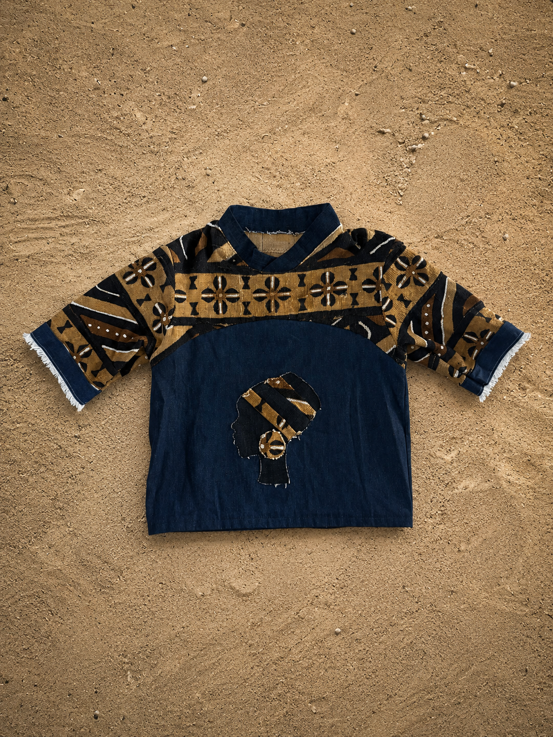 Denim Jersey – Bogolan Earth 1/1