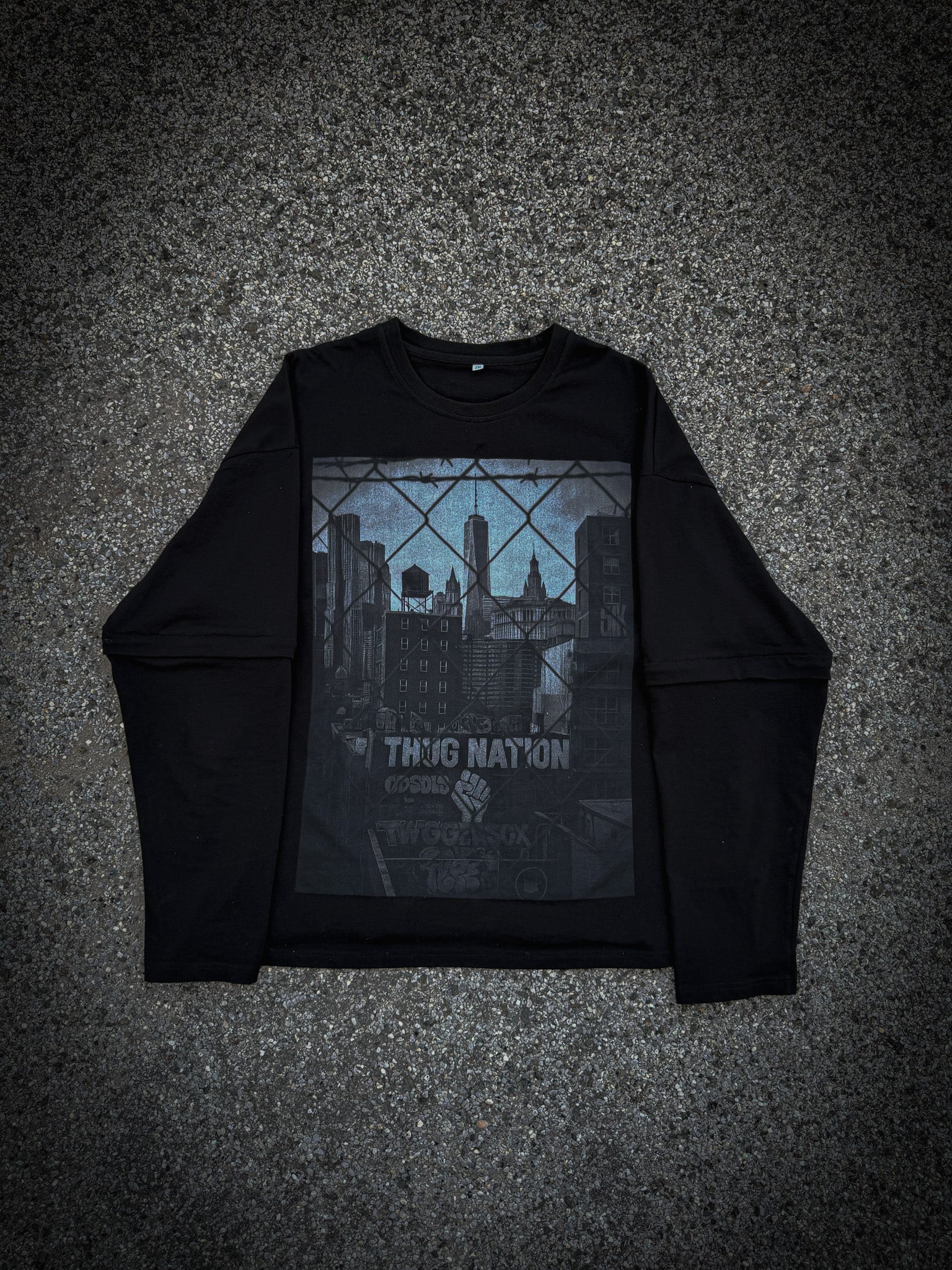 T Shirt city edition with removable sleeve